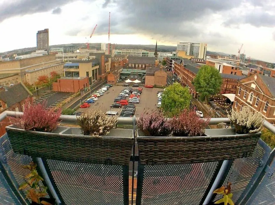 Igloo Viewpoint II City Centre Retreat + Parking Daire Sheffield 0*,