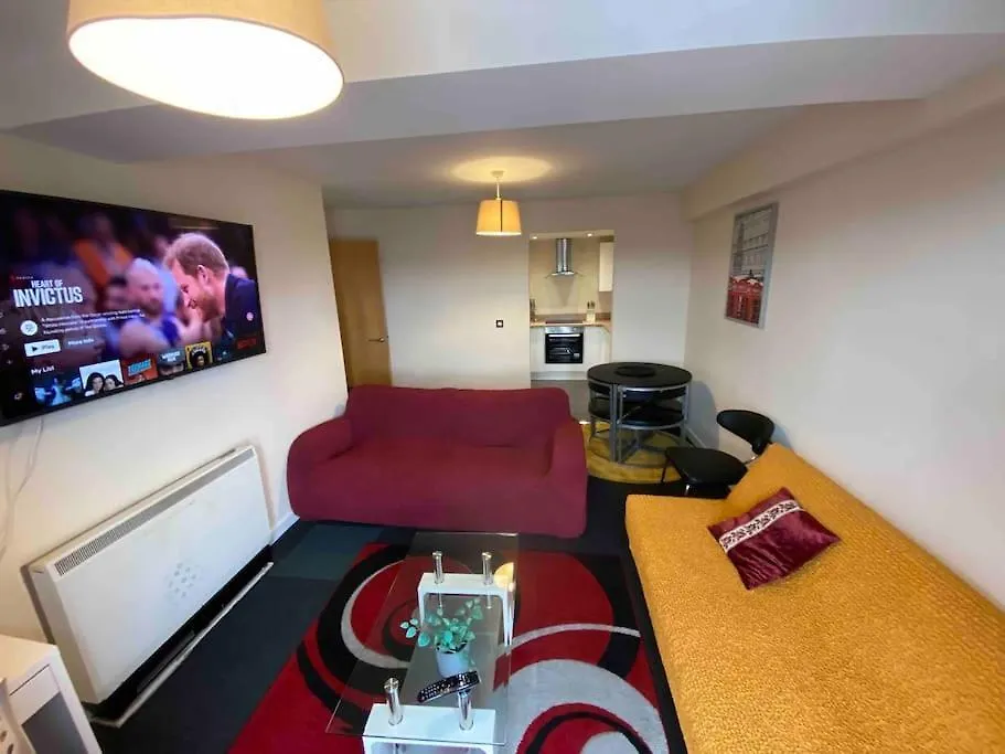Igloo Viewpoint II City Centre Retreat + Parking Daire Sheffield 0*,