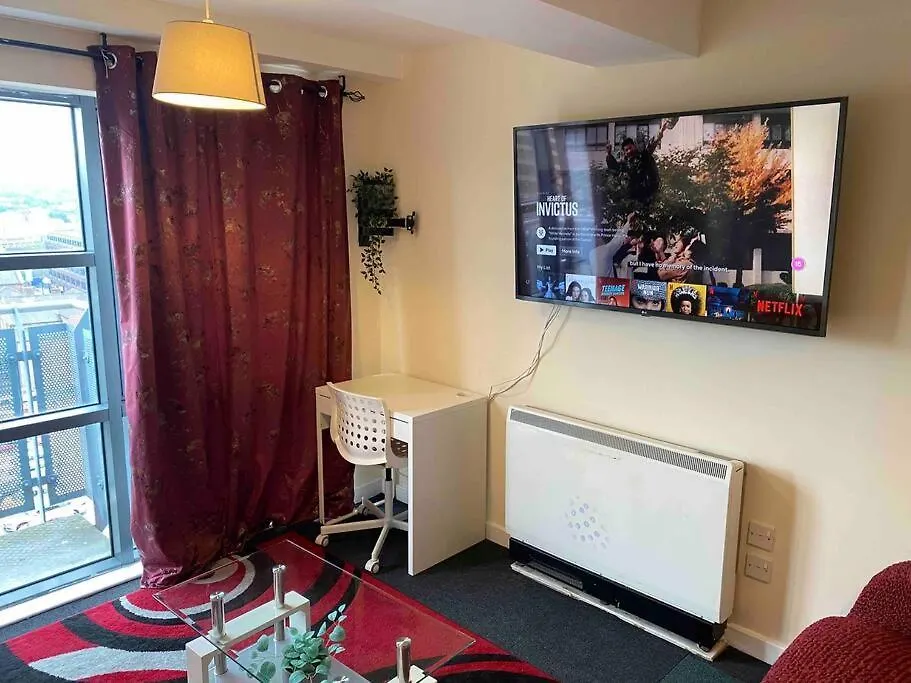 Igloo Viewpoint II City Centre Retreat + Parking Daire Sheffield Birleşik Krallık