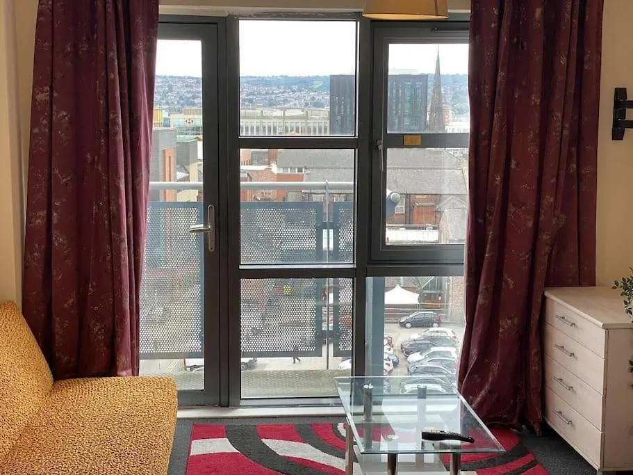シェフィールドIgloo Viewpoint II City Centre Retreat + Parkingアパートメント イギリス
